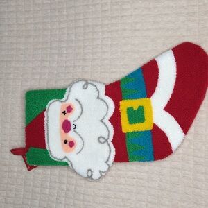 Beautiful Full Size Christmas Stocking- Santa